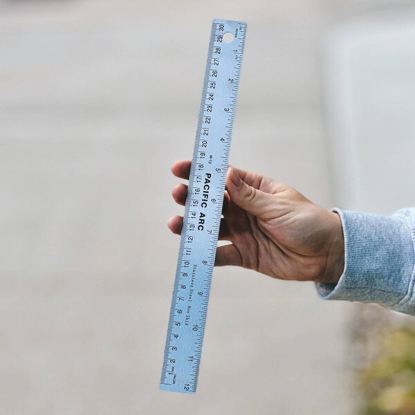 12inch Stainless Steel Cork Back Ruler